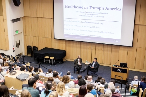 Drew Altman at UCSF Cole Hall 